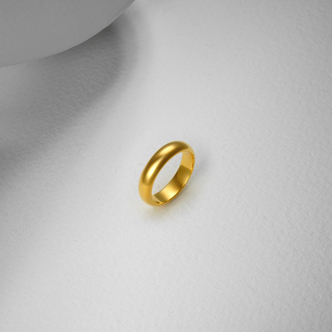 Yellow Gold Band image